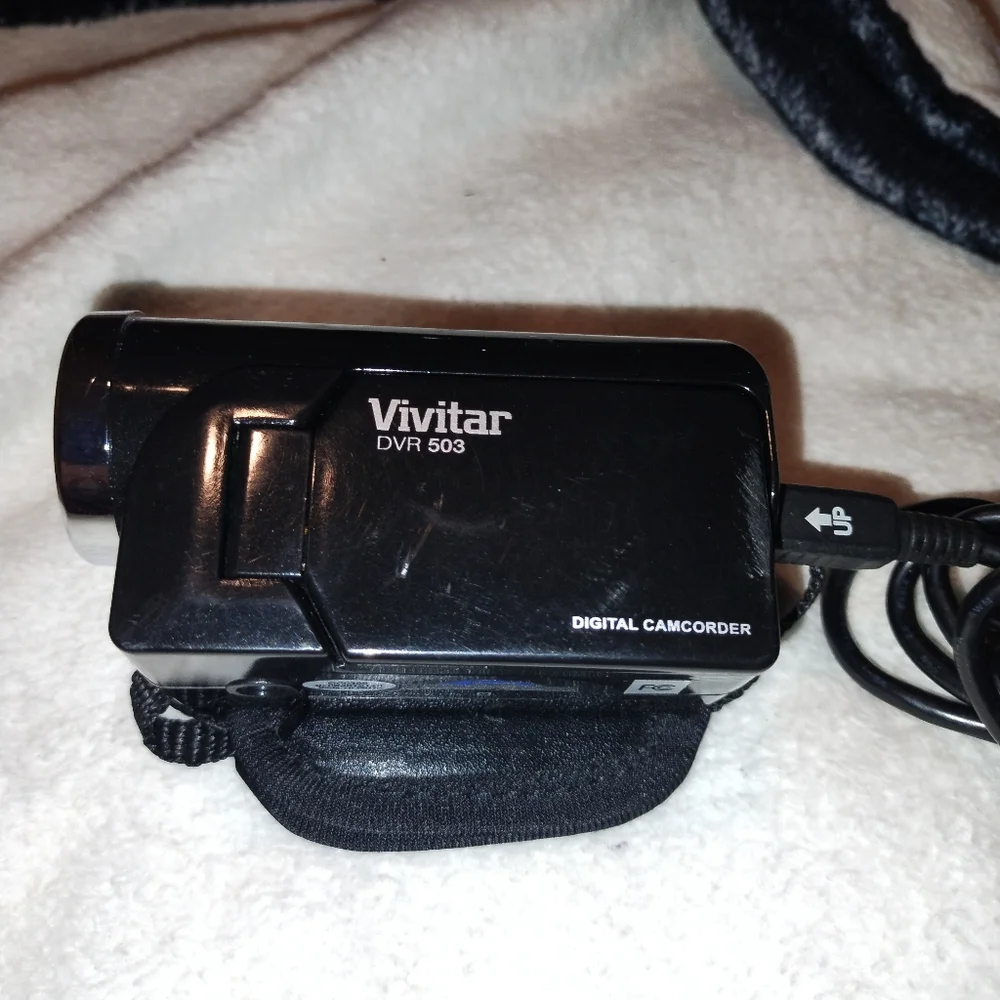 Vivitar 2.1 Mp Digital Camcorder 503 GUC. Tested. Working  OBO